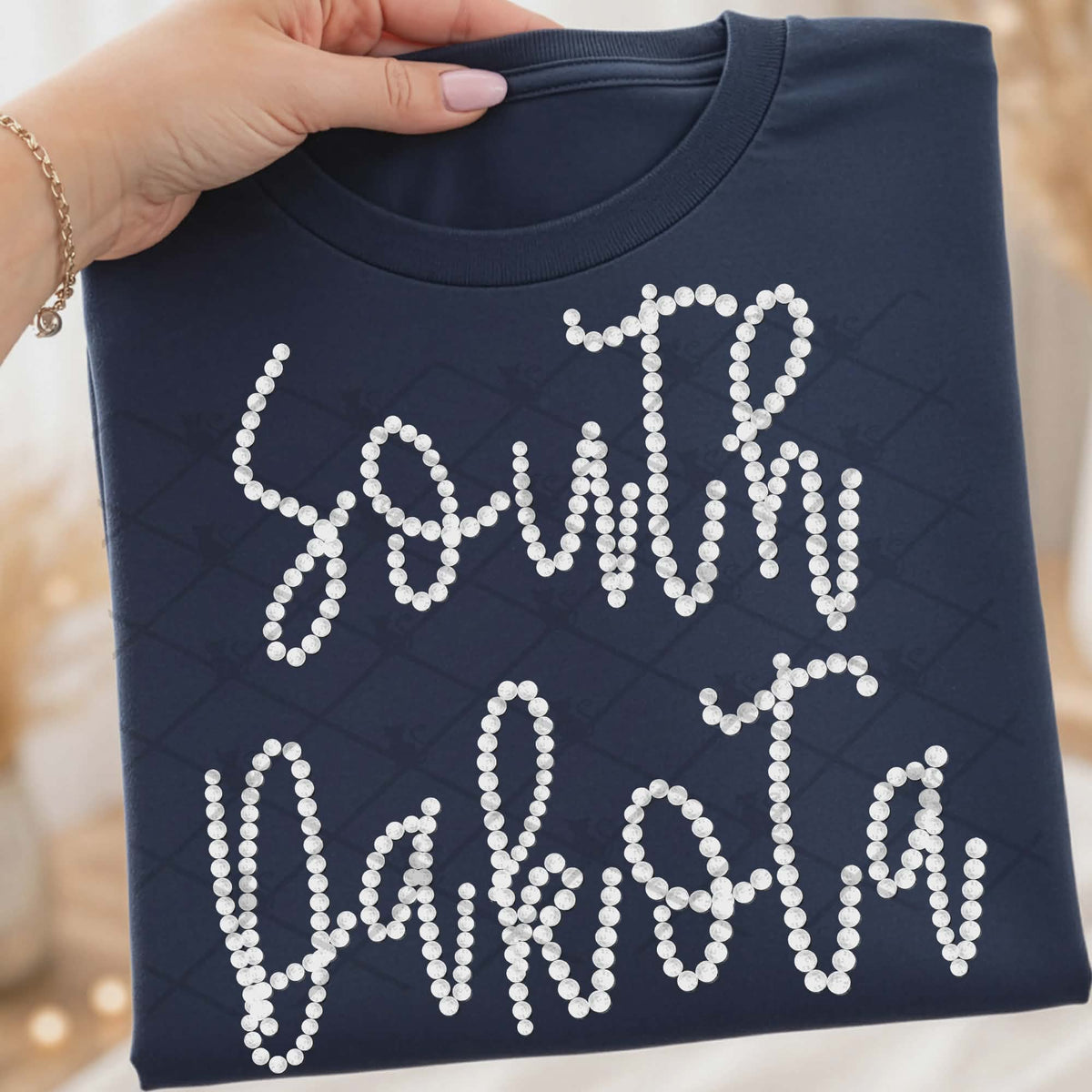 South Dakota faux beads (TTD) DTF Transfer