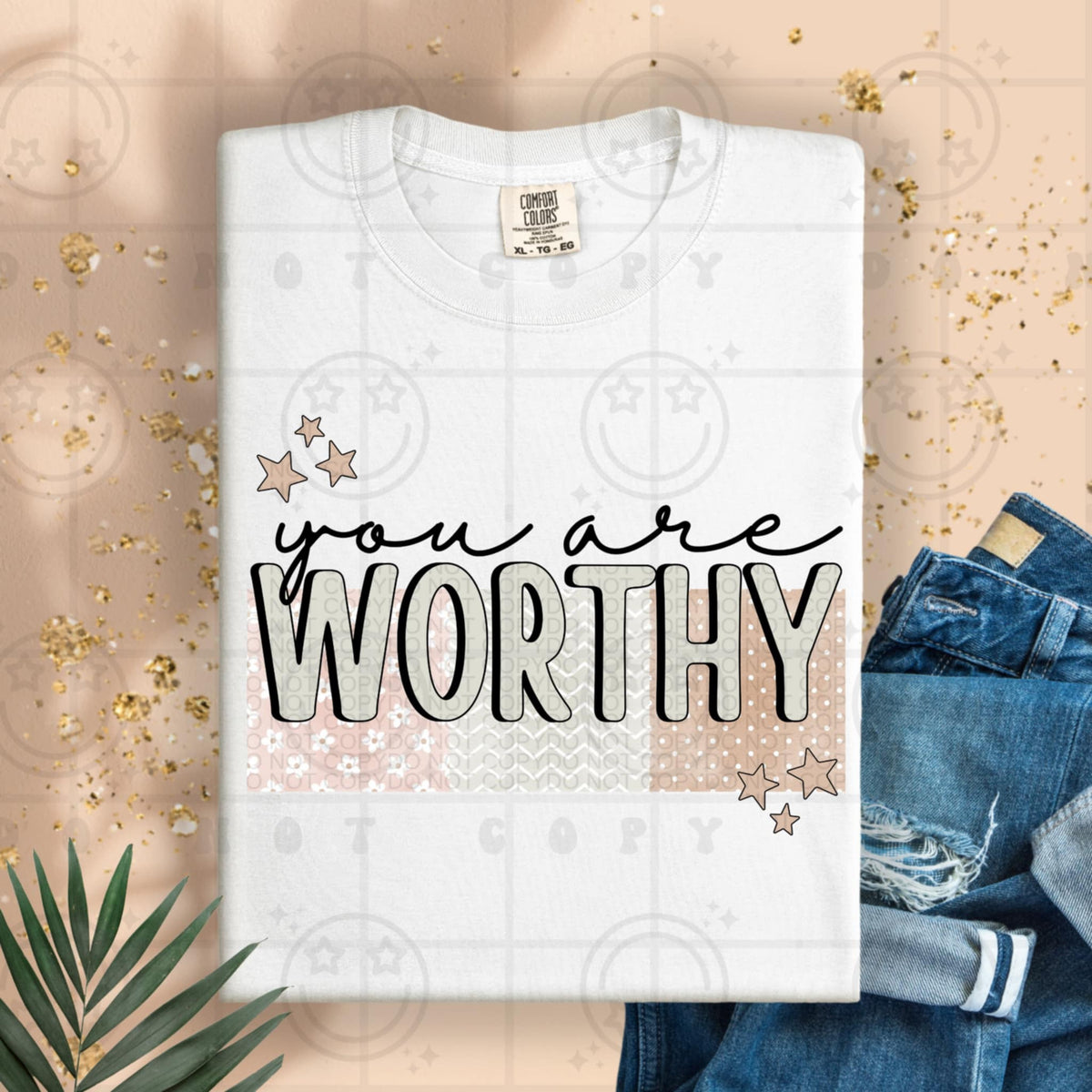 You are worthy (HW) 92128 DTF transfer