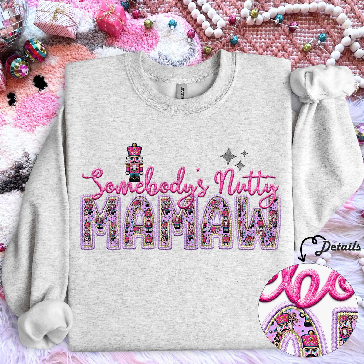 Somebody’s nutty mamaw (HW) 67057 DTF transfer