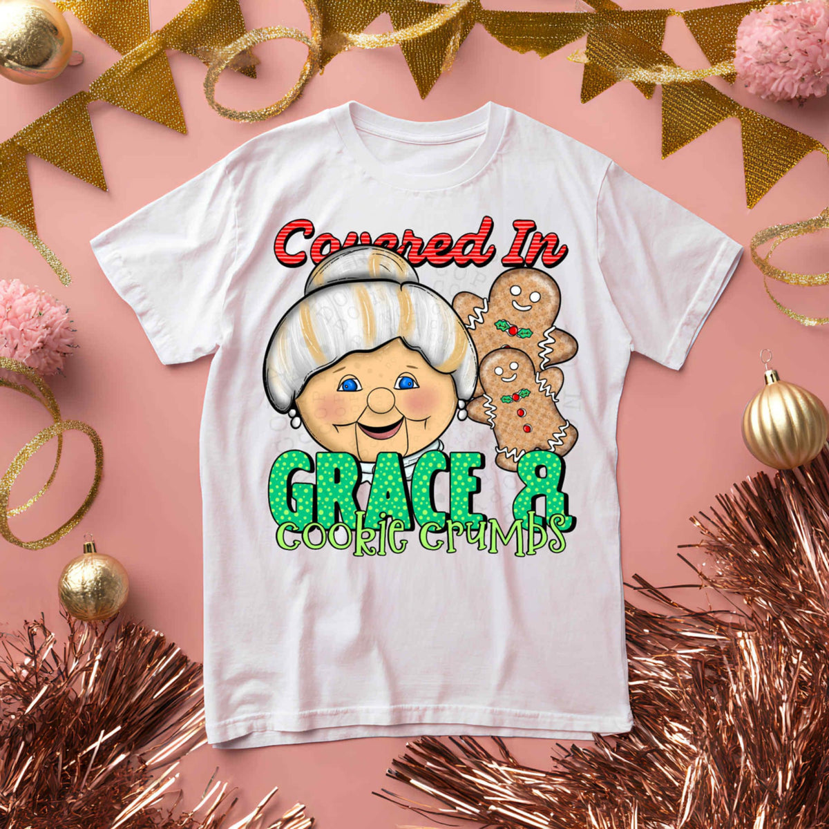 Grace & Cookie Crumbs (c’s) DTF transfer