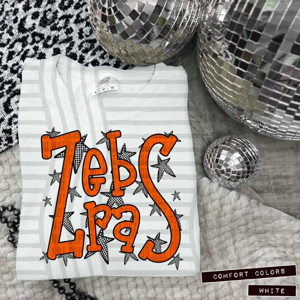 Orange Staggered Mascots (Caplinger)