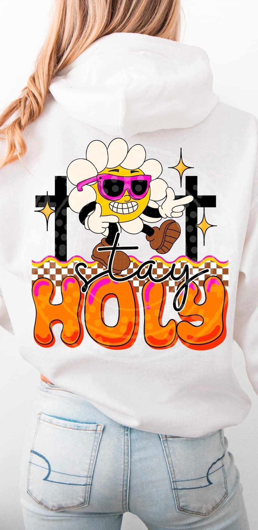 Stay holy 84587 DTF transfer
