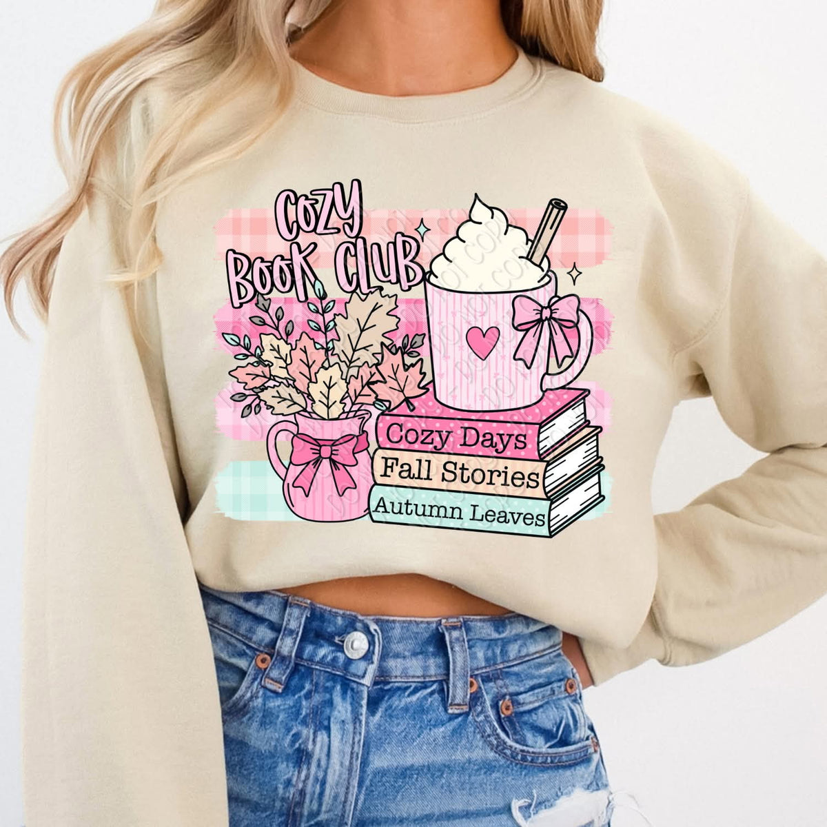 Cozy book club (DWS) DTF Transfer