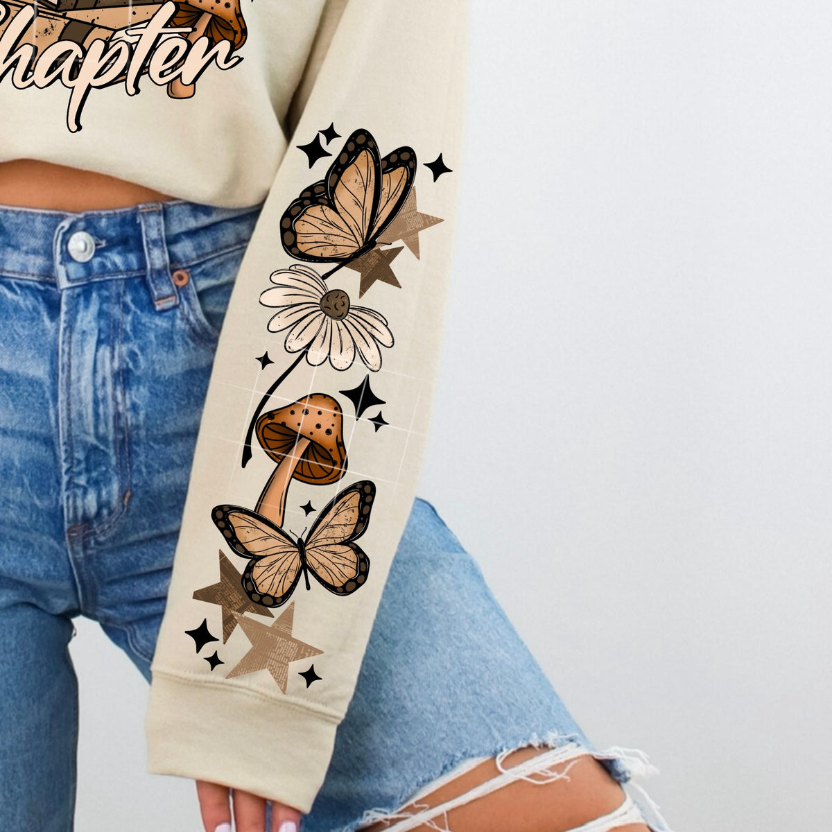 Just one more chapter (SET OF TWO SLEEVES) (CSC) DTF Transfer