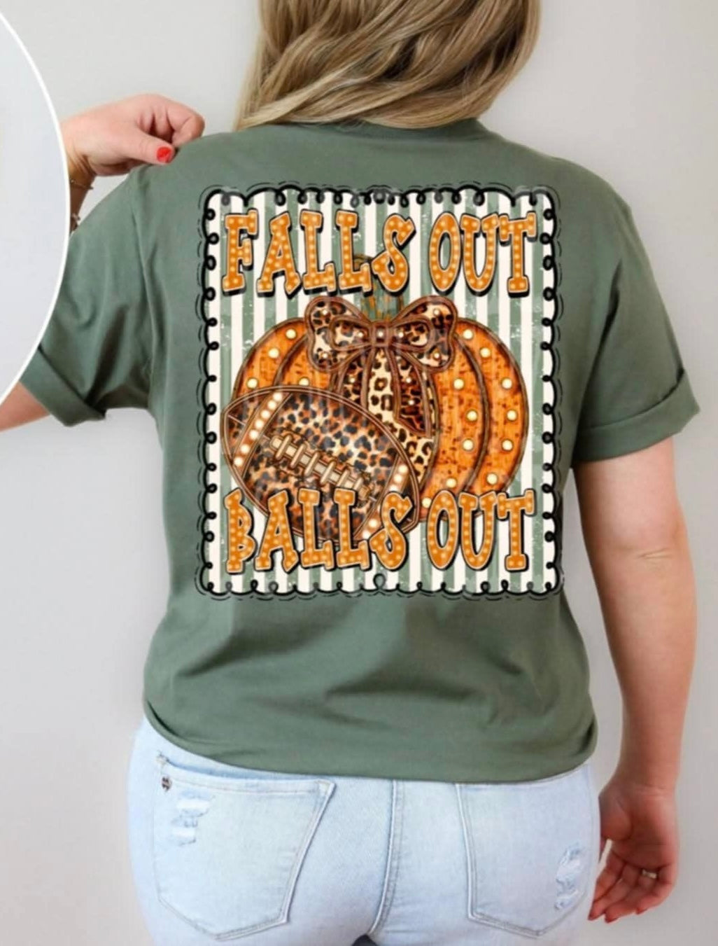 Falls Out Balls Out PHDC DTF transfer