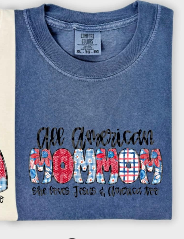 All American mommom (SDD) 99318 DTF transfer