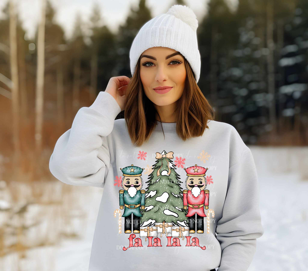 Fa la la la nutcrackers 70174  DTF transfer