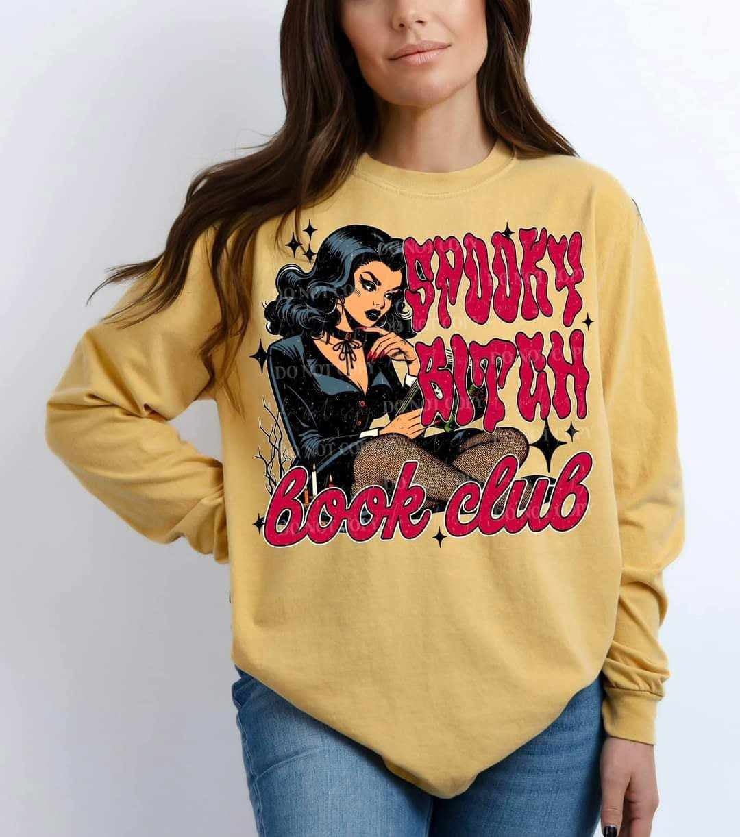 Spooky bitch book club (Lyttle) 73400 DTF transfer