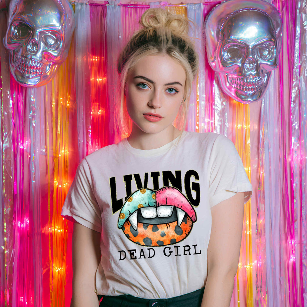 Living dead girl (C’s) 106970 DTF transfer