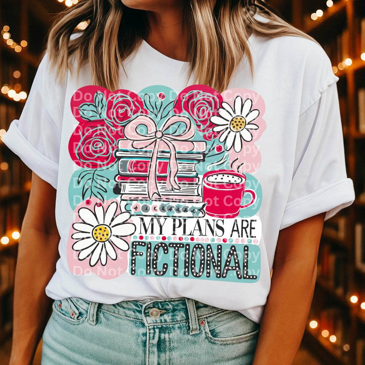 My plans are fictional (Irene) DTF transfer