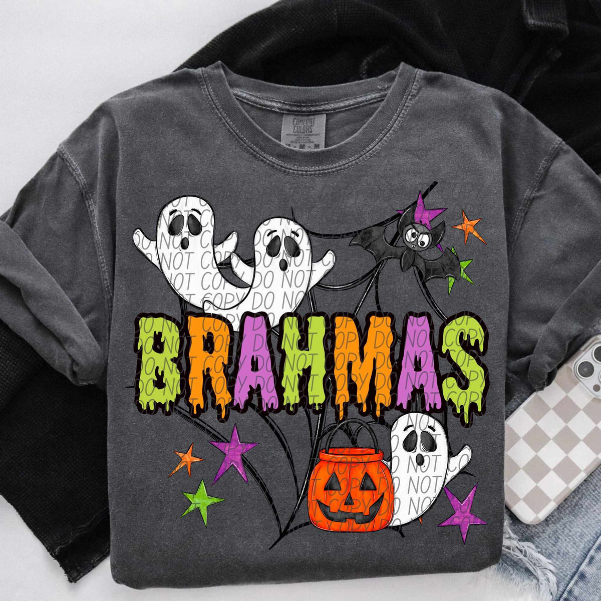 Brahmas Halloween (City) DTF transfer