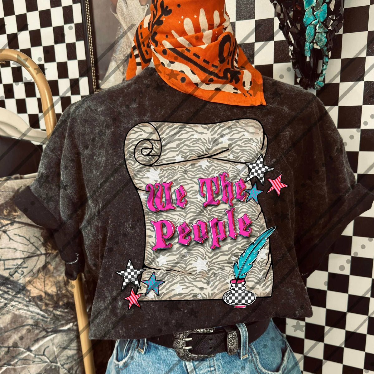 We the people (Carter) DTF Transfer