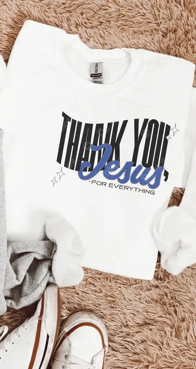 Thank you jesus 98659 DTF transfer