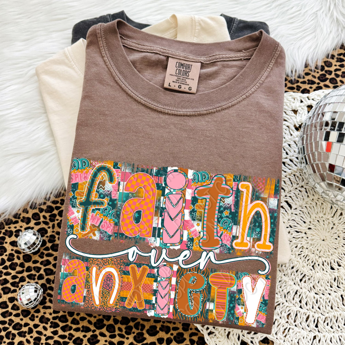 Faith over anxiety Sunday Special DTF transfer