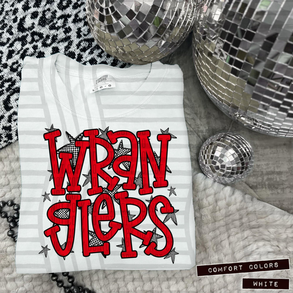 Red Staggered Mascots (Caplinger)