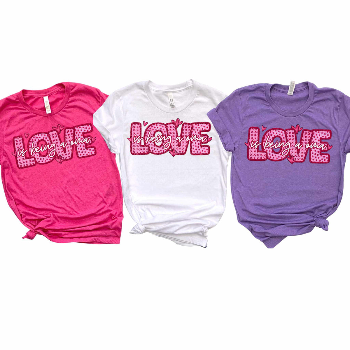 Love is being a oma (CITY) 79165 DTF transfer