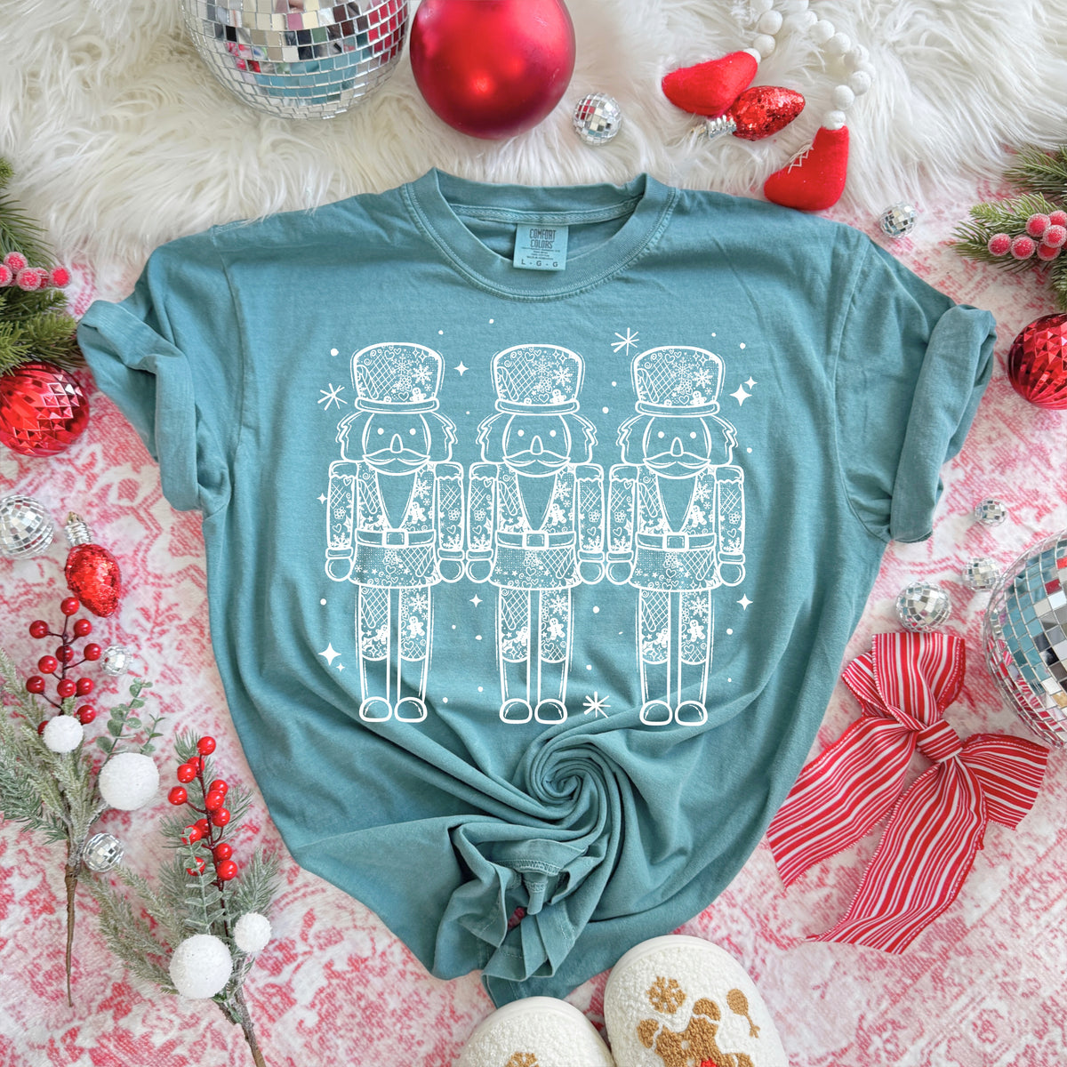 Lace nutcrackers white (csc) DTF Transfer