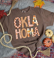 Oklahoma fall boho states (S&G) 52712 DTF transfer