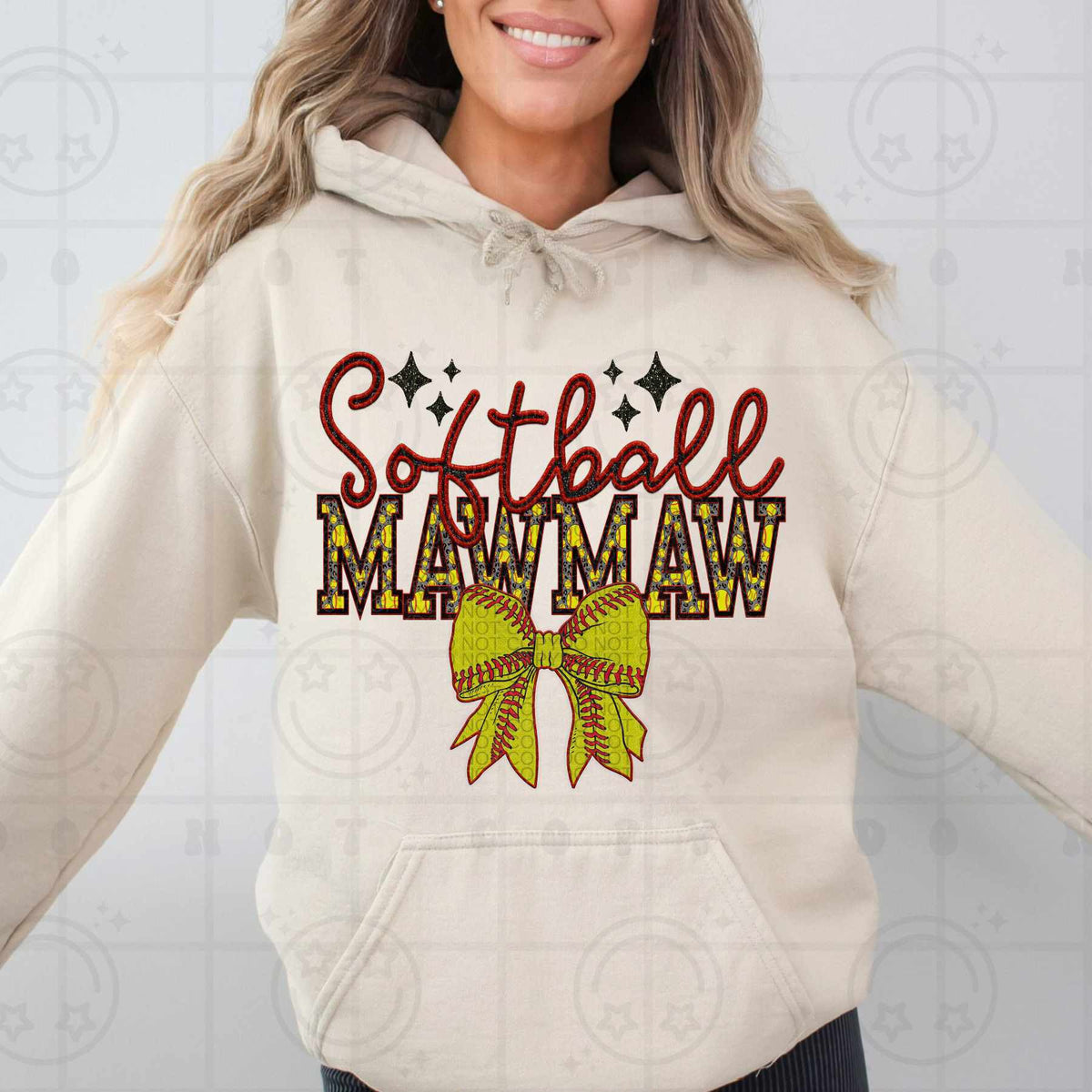 Softball mawmaw (HW) 79313 DTF transfer