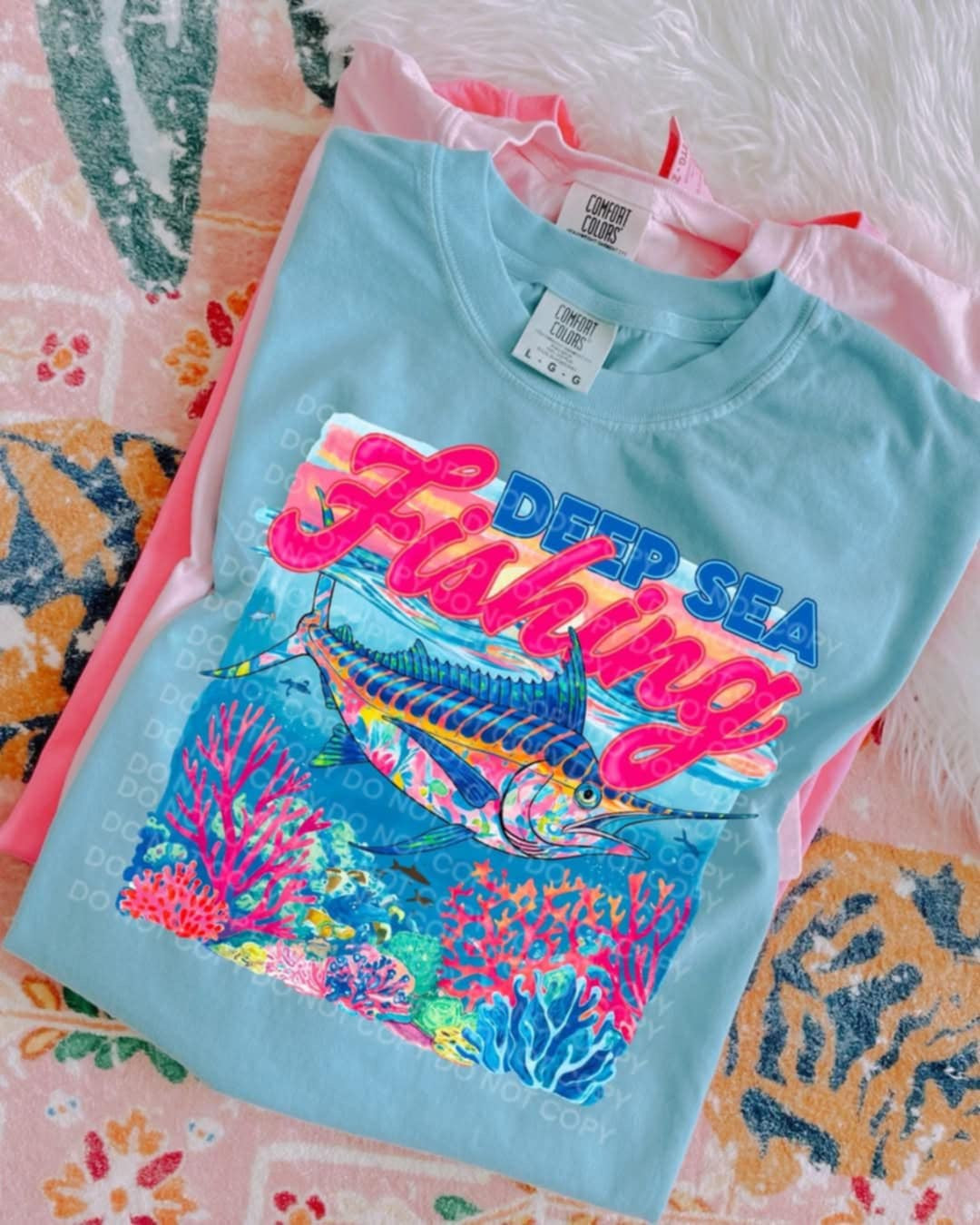 Deep sea fishing (SCG) 97737 DTF transfer