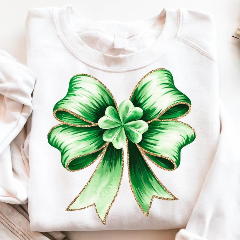 St Patrick’s bow 75974 DTF transfer