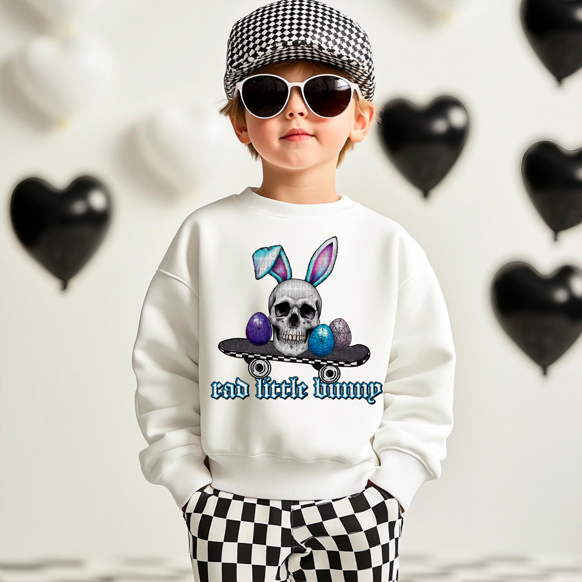 Rad little bunny 90428 DTF transfer