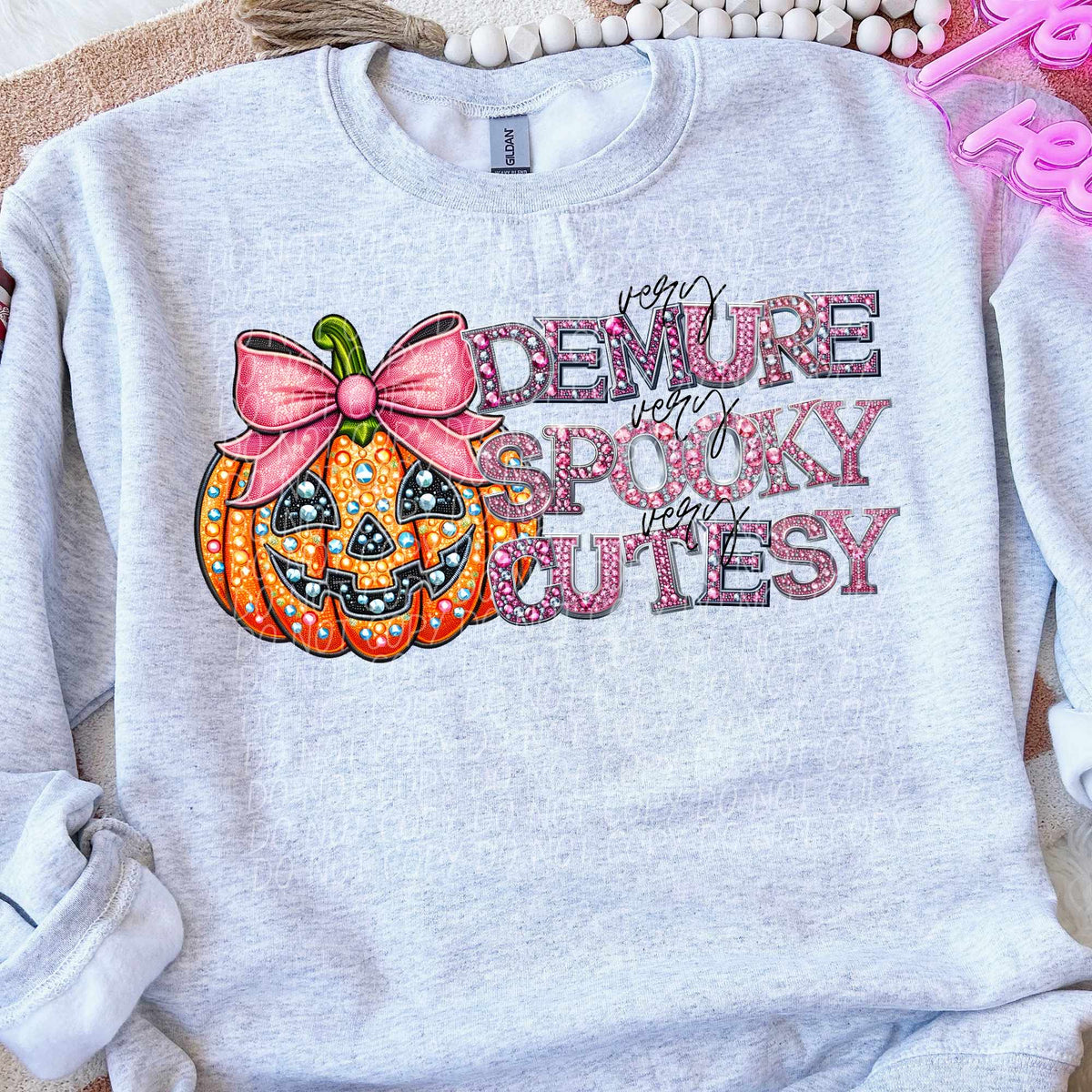 Very demure very spooky very cutest pumpkin 55719 DTF transfer