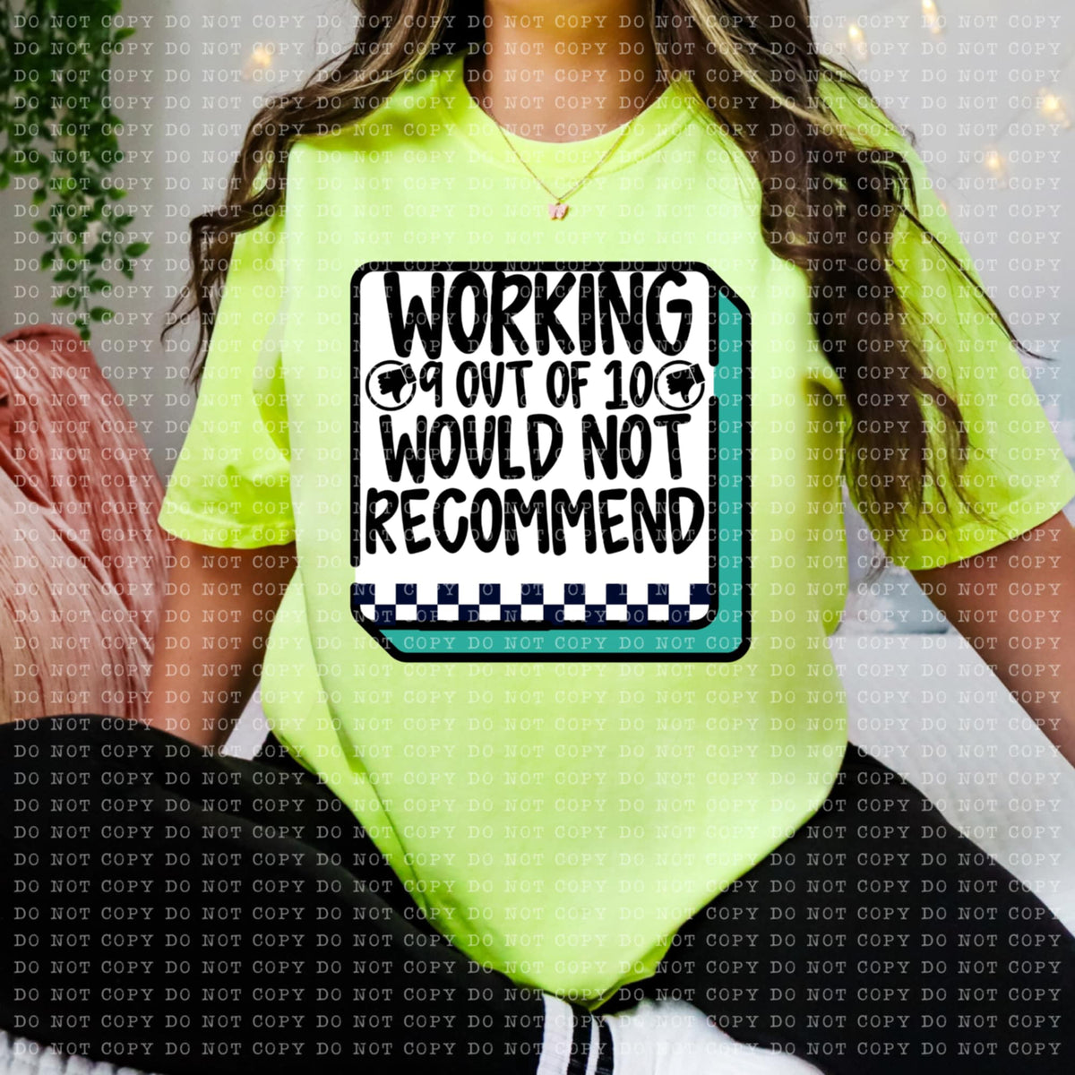 Working 9 out 10 would not recommend (ECHT) 94183 DTF transfer