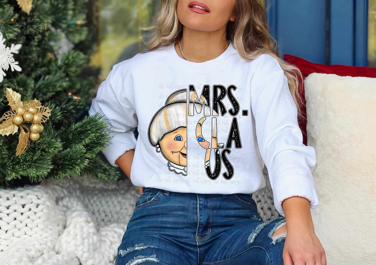 Mrs. Claus exclusive 60795 DTF transfer