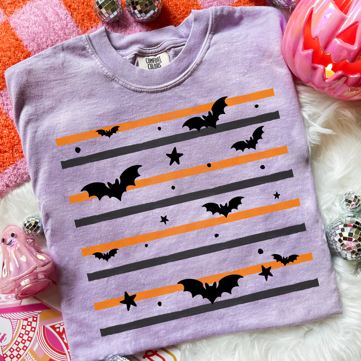 Bat stripes (dark gray) (CSC) DTF Transfer