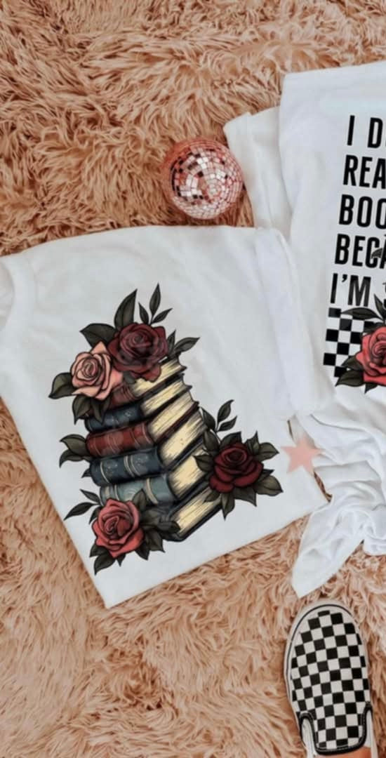 I don’t read books because I’m smart pocket (Lyttle) 90058 DTF transfer