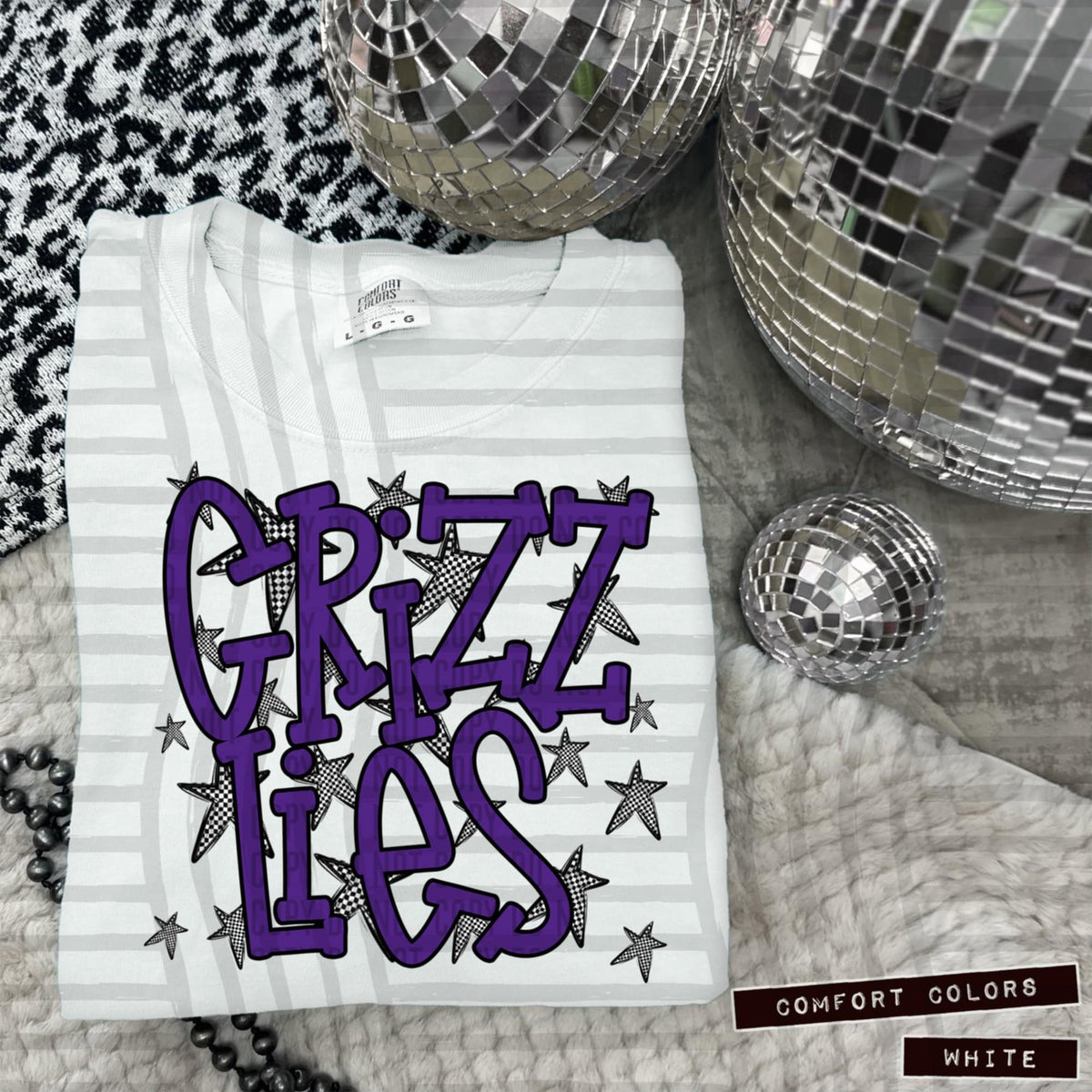 Purple Staggered Mascots (Caplinger)