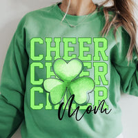 Cheer mom stacked clover 75985 DTF transfer