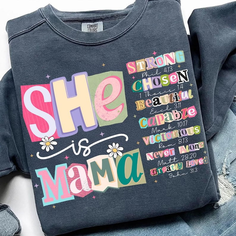 She is Mama Sunday Special DTF transfer