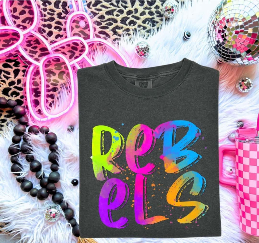 Rebels Neon Splatter (S&G) 100034 DTF transfer