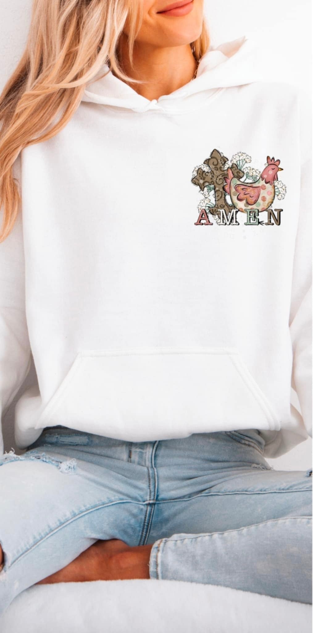 Amen chicken pocket 90035 DTF transfer