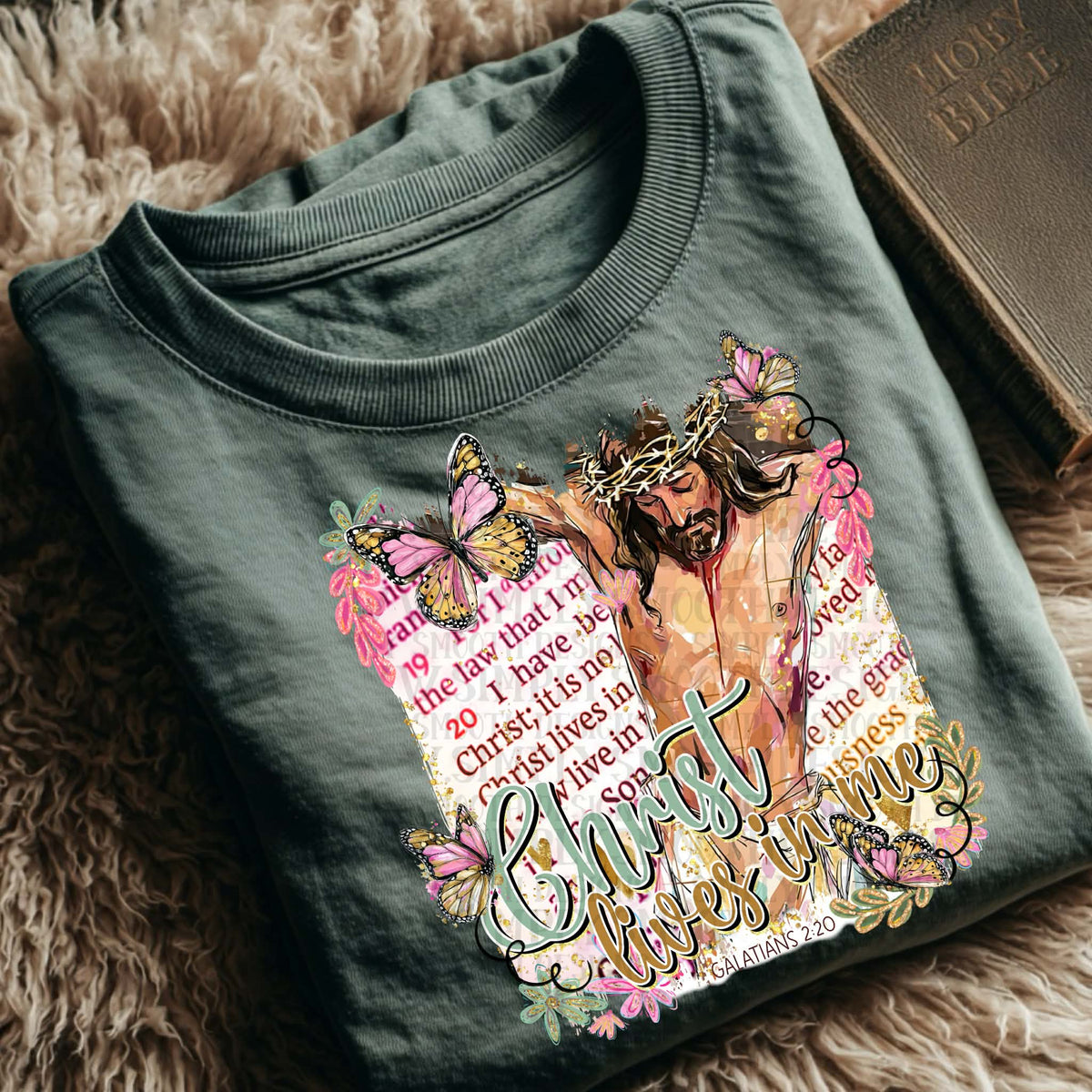 Christ Lives in Me Sunday Special DTF transfer