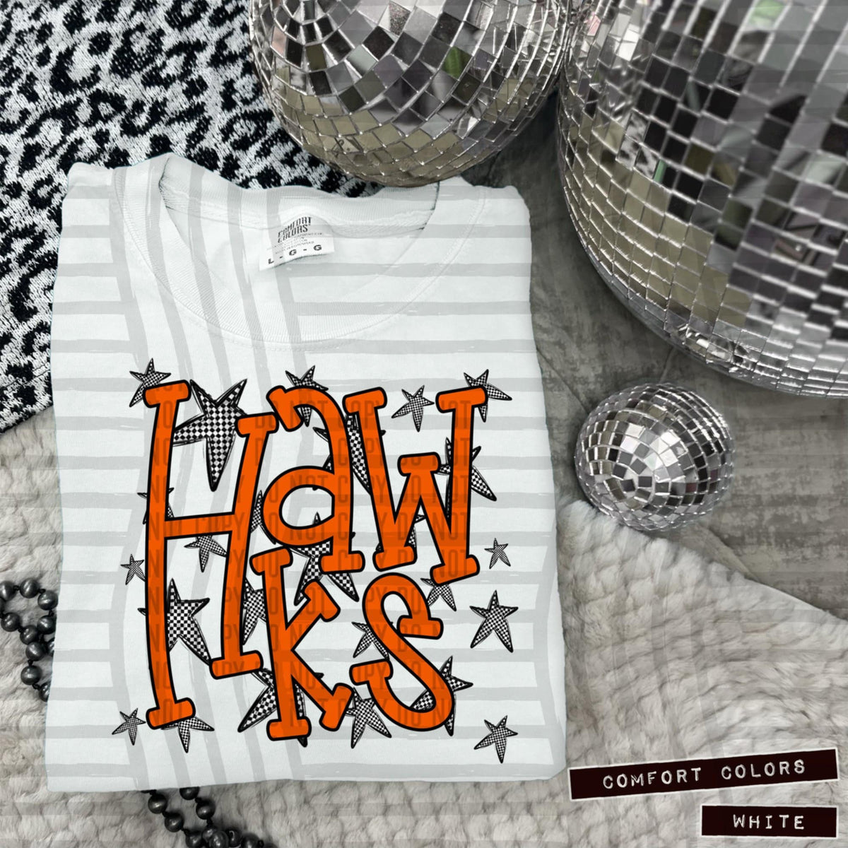 Orange Staggered Mascots (Caplinger)