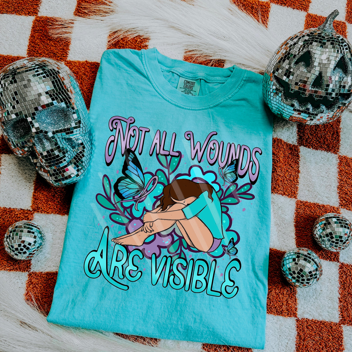 Not all Wounds are visible light/medium skin tone 113805 DTF Transfer