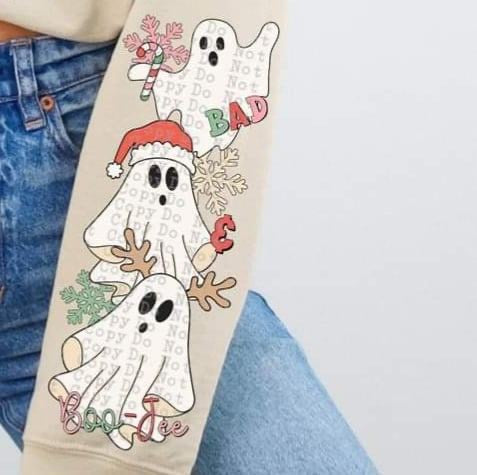 Bad & boo-jee sleeve (CSTAGE) 64653 DTF transfer