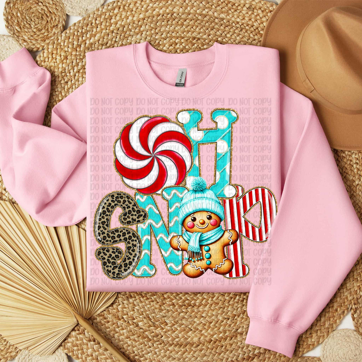 Oh Snap Gingerbread (VP) DTF transfer