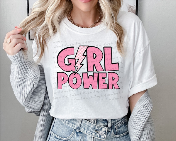 Girl Power 56512 DTF TRANSFER