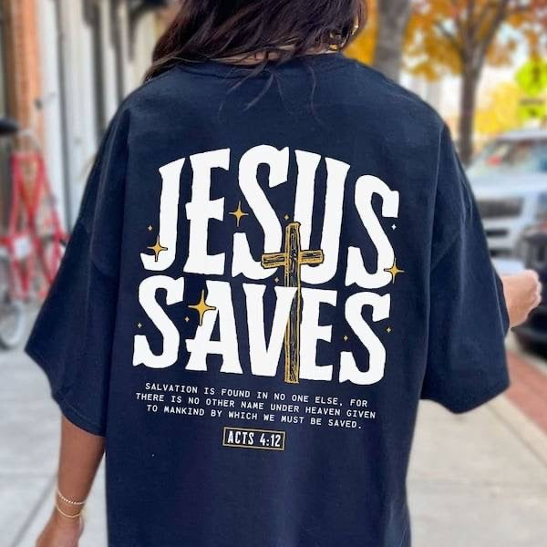 Jesus saves (KARTA) 64000 DTF transfer