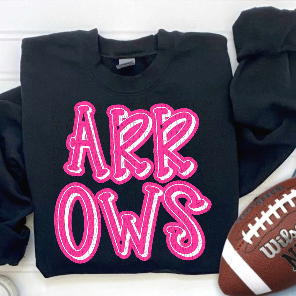 Arrows hot pink 55377 DTF transfer