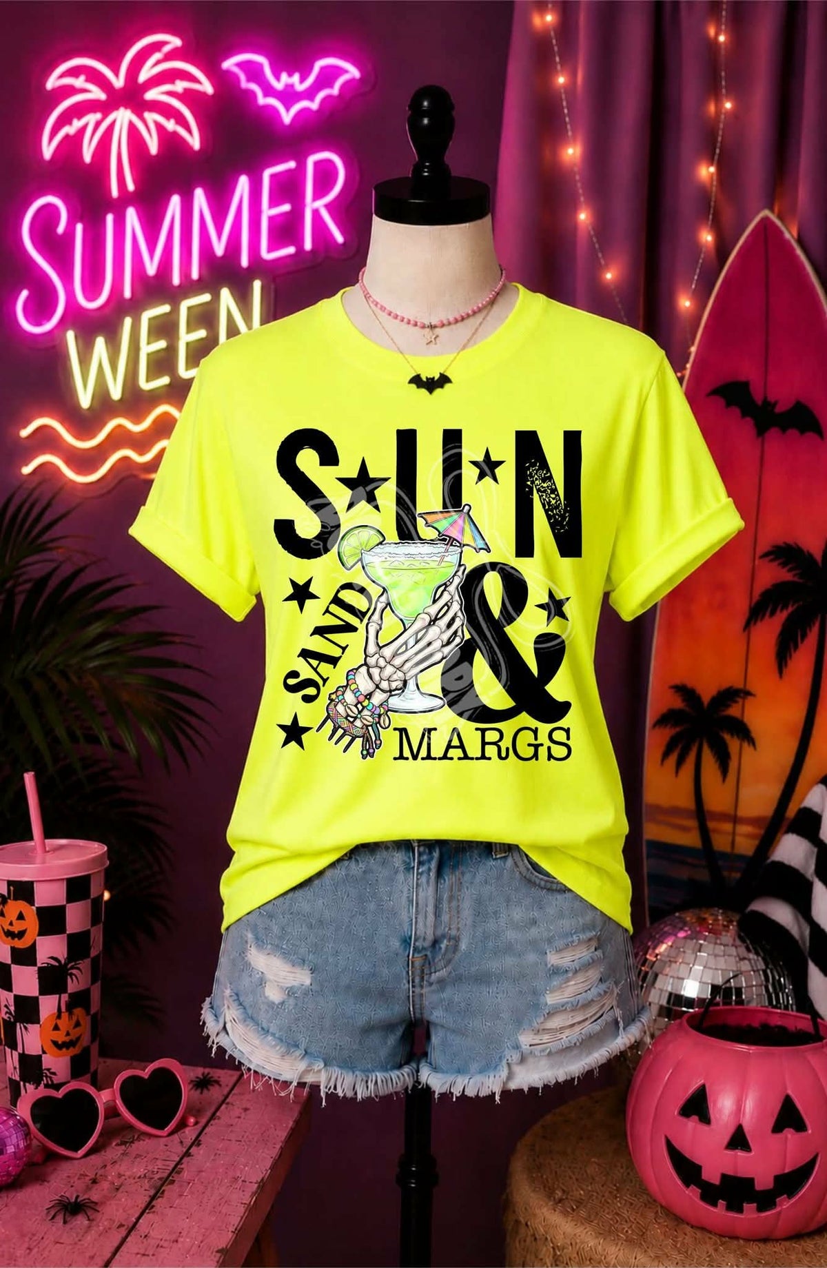 Sun sand margs Sunday Special DTF transfer