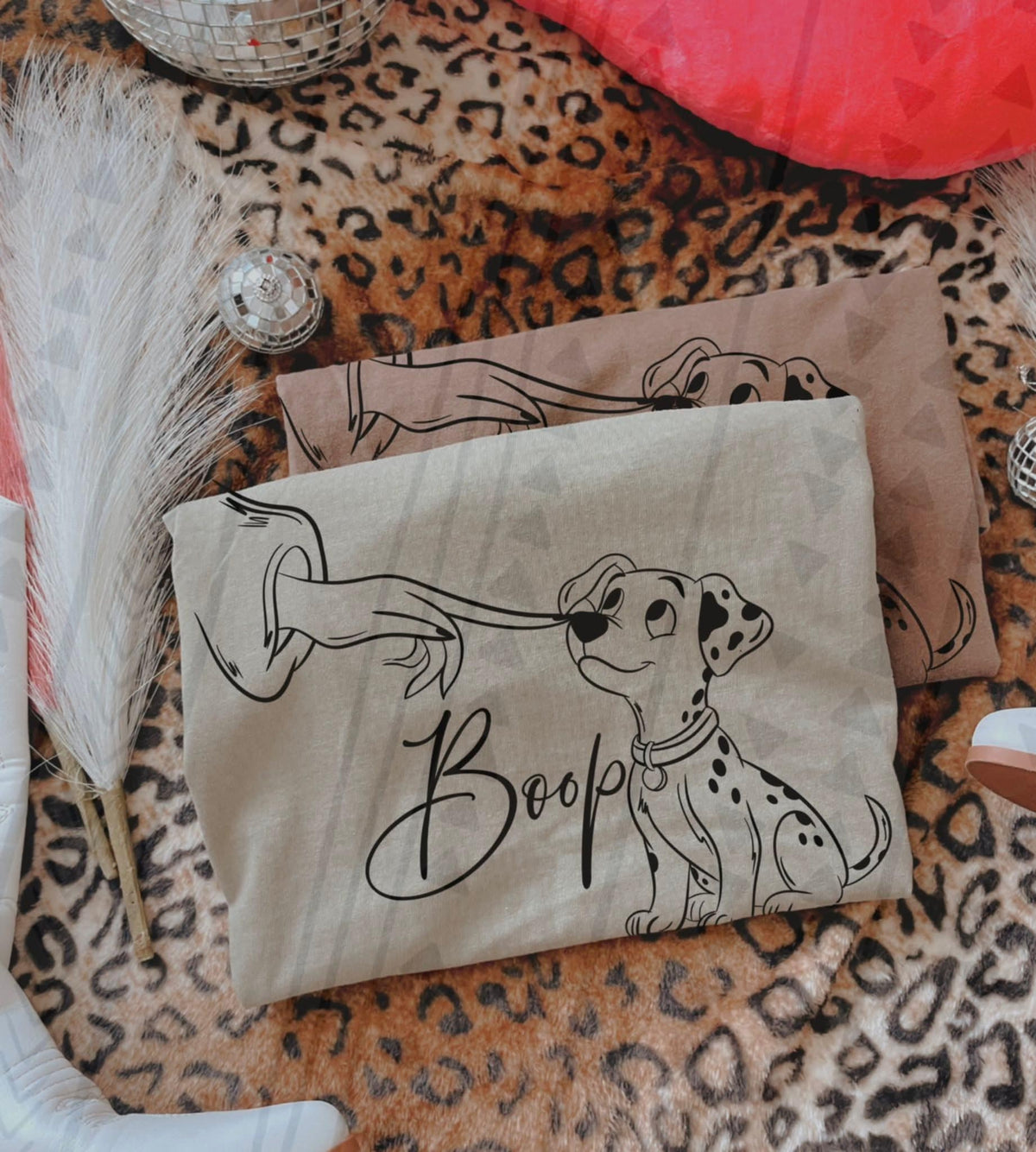 Boop Dalmatian dog TGG DTF transfer