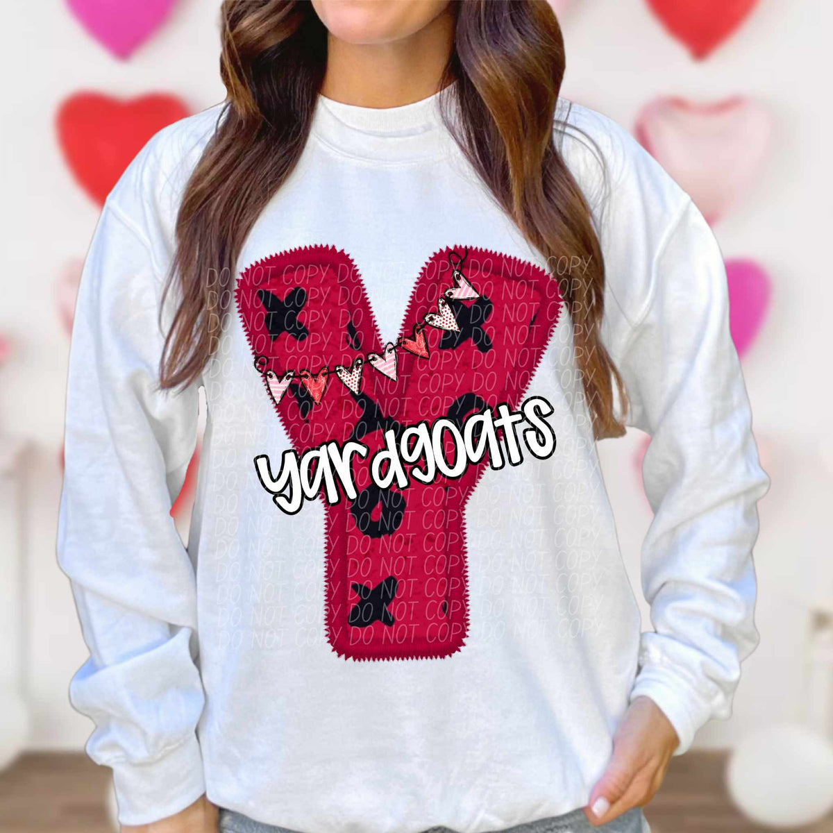 Y yardgoats valentine (CITY) 79055 DTF transfer