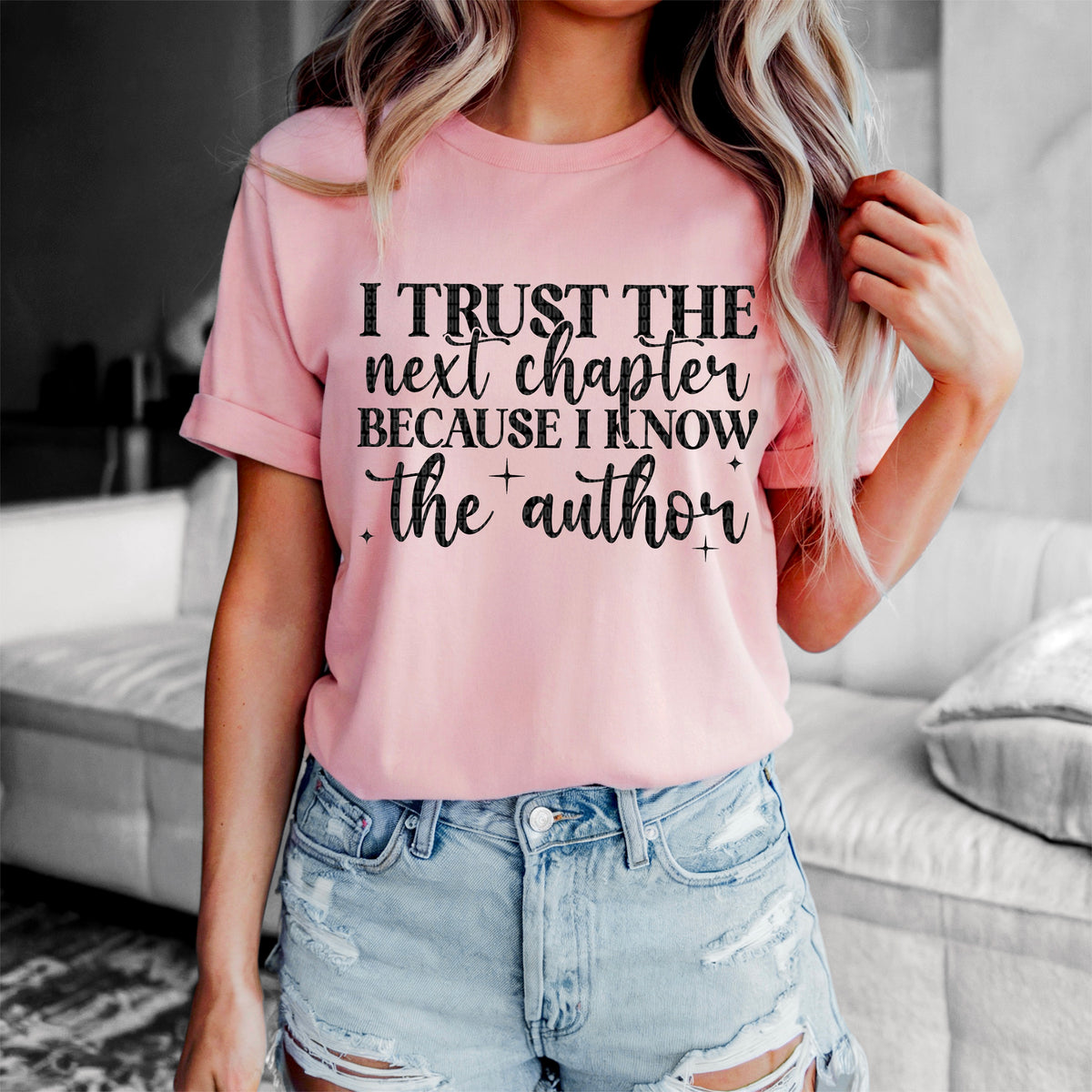 I trust the next chapter because I know the author 94864 DTF transfer
