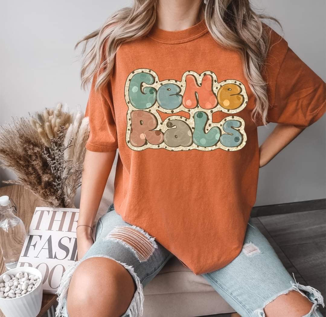 Generals boho (C’s) 60223 DTF transfer