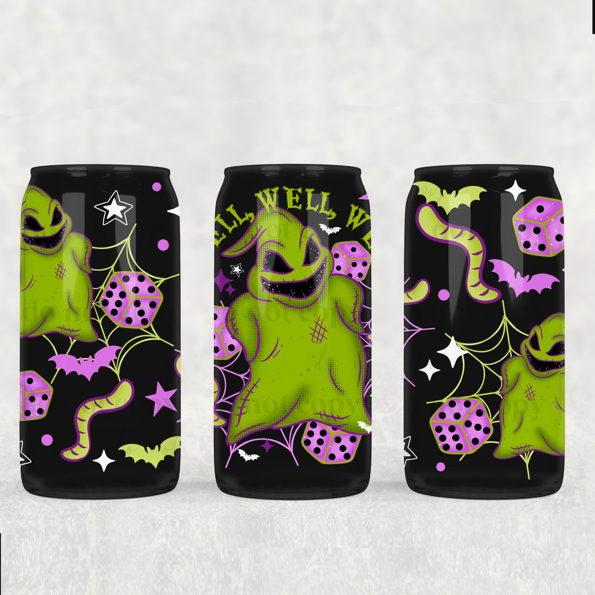 Well Well Green (semi exclusive) UV DTF WRAP